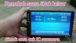 Double din tidak ada suara