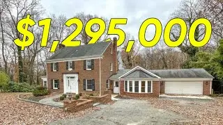 Inside a STUNNING $1,295,000 renovated home in Silver Spring MD!