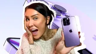 Распаковка фиолетового iPhone 14 | JessieMaya