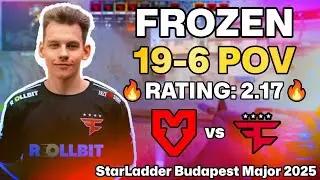 FROZEN 19-6 POV vs MOUZ (Inferno) | QUARTER FINAL StarLadder Budapest Major 2025