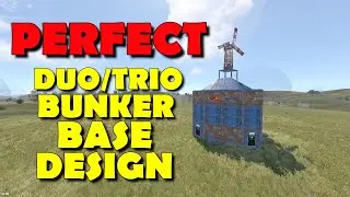 RUST PERFECT SOLO/DUO/TRIO BUNKER BASE 2025