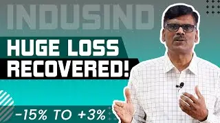 How I Turned Around My Horrible INDUSIND Trade!