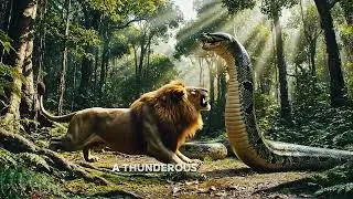 Lion vs Anaconda: The Deadly Jungle Battle for Territory | Epic Animal Fight