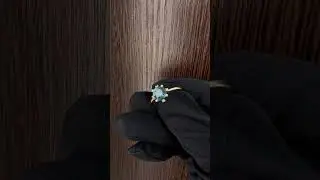 Кольцо в золоте с топазами London blue  и 💎 #jewelry #украшения #украшенияназаказ #золото #draga