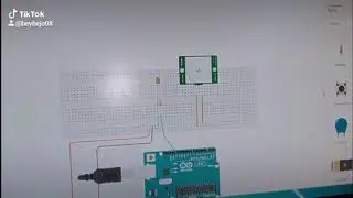 LED RESPONDING TO A REFLECTIVE INFRARED OPTICAL SENSOR (MICROPROCESSOR)
