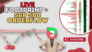 Live Footprint Analysis: S&P 500 Order Flow Trading with Sierra Charts
