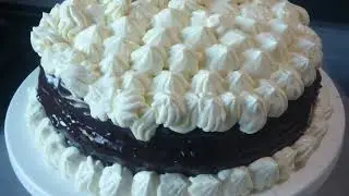 Gâteau chocolat et crème de marron - La cuisine de la mama