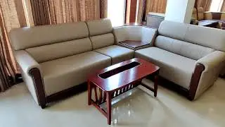 #Full cover corner sofa