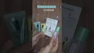 @clinique unboxing #unboxing #cliniqueskincare