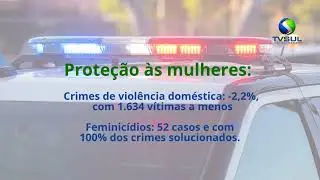 Seguran&ccedil;a p&uacute;blica: SC registra redu&ccedil;&atilde;o de crimes em 2025