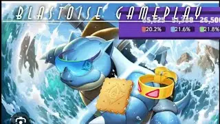 I am back with Blastoise...