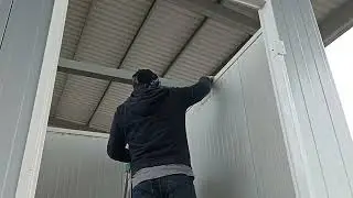 Construcci&oacute;n de oficina M&oacute;vil, de principio a fin. #construction #viral #apoyo #oficina #movil