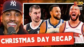 Jeff Teague REACTS to NBA Christmas Day: Knicks HUGE comeback, Jokic’s HISTORIC night | Club 520