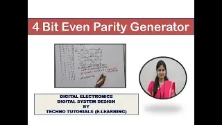 4 Bit Even Parity Generator | Even parity generator | Parity Generator
