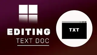 How Text Editing With Windows CMD?