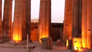 Hypostyle hall at Luxor Temple