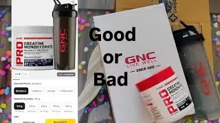 Creatine unboxing 