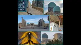 Samarkand City Tour, Uzbekistan. Samarkand is a 2500 years old city on the Silk Road