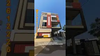 160 SQ YD EAST FACING G+2 PENT HOUSE WITH LIFT INDEPENDENT HOUSE FOR SALE @HYDERABAD ELEVATION
