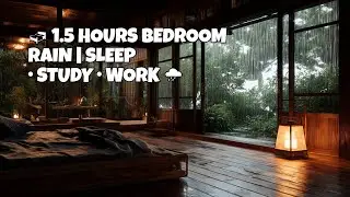 Relaxing Rain 🌧 ASMR Nature Sounds  Sleep, Rest, Meditation 1,5 Hours