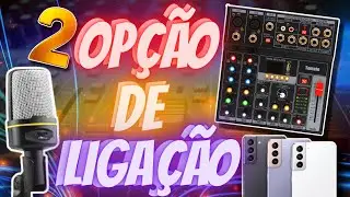 Aprenda como ligar microfone SF-920 na mesa de som e no celular + TESTE