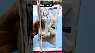 book folding art / Book folding art / book folding #bookart #bookfolding  #shorts #artandcraft