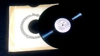 Грампластинка 78 об/мин. Капиталина Лазаренко -  Вишневый сад/Песня о Варшаве. 1956