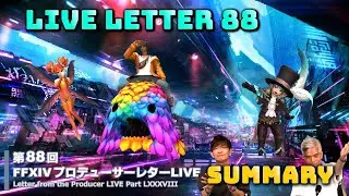 FFXIV: Letter From The Producer LIVE Part LXXXVIII (88) Summary!