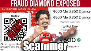 @GyanGaming & @RaiStar fraud diamond 💎 seller 🤬 || live proof 🧾 free fire hack seller exposed 🤯