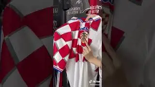 CROATIA WORLD CUP FINAL HOME JERSEY #croatia #modric