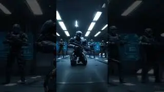 Elite Space Military Squad Prepares for Interstellar War | Hyper-Realistic 3D Cinematic #SciFiFans