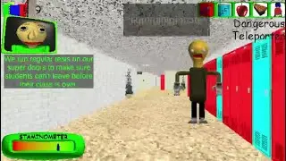 Baldi's Basics Plus Version 0.8.1: Hide and Seek Mode (Seed 77)