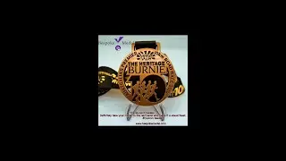 Translucent medals #medals #finisher #10krun more info: www.bespokemedal.com
