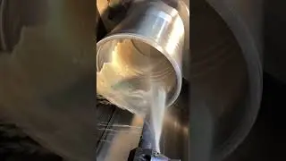 Lathe machining pipelines