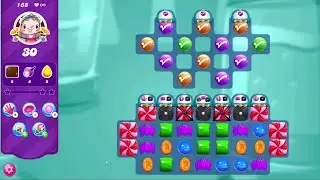 Candy Crush Saga LEVEL 168 | NO BOOSTERS (new version*)✔️