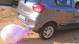 Biggest Monster balloon vs Car experiment - super big size balloon Create