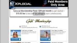 Xplocial Review - Inside The Members Area