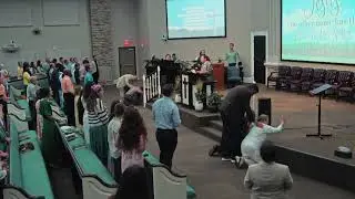 When He Reached Down His Hand For Me - Bro. Tim Pruitt & Congregation