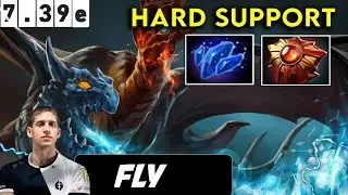 Fly Jakiro Hard Support - Dota 2 Patch 7.39e Pro Player Gameplay