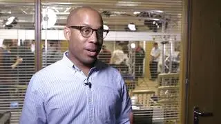 Simeon Quarrie at the home of Rotolight with Canon and The Video Mode