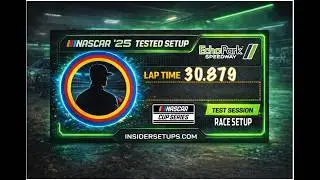 Atlanta Cup &ndash; 30.8 No Draft Qual Lap | Very Stable in the Draft | NASCAR 25