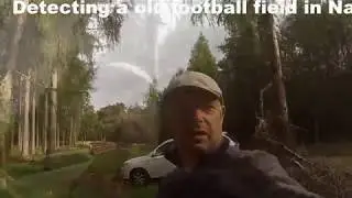 Metal Detecting an old football pitch
