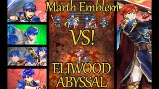 【FEH】HERO KINGS VS. THE BLAZING KNIGHT! Marth Emblem vs. Legendary Eliwood Abyssal