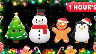 Christmas Sensory Video for Babies 🎄 | Black & White Visual Tracking & Music