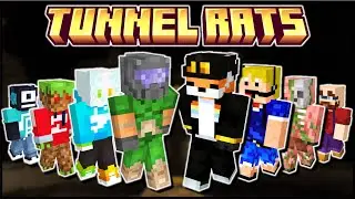 Minecraft - 200 IQ Tunnel Rats #1 (Xisuma, Fundy, Mysticat, Silent Wisperer & More)