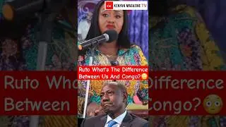 Cate Waruguru in church Address President William Ruto