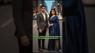 Portrait Mirror Selfie Photo Editing | Google gimini Couple Prompt #shorts #tutorial #trending