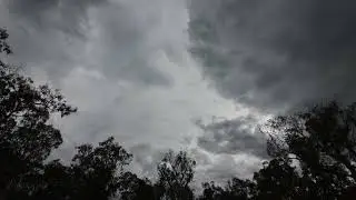 Storm clouds time lapse #3 at Ganguddy-Dunns Swamp campground, Wollemi National Park, NSW.