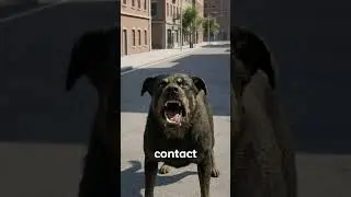 if a Dog Chases You 🥶  #survival #shorts
