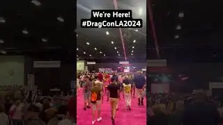 #dragcon Day 1 begins